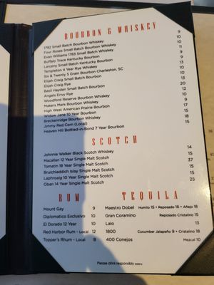 Menu photo 5 Topsail Restaurant Mount Pleasant, SC Menu photo 5 Topsail Restaurant Mount Pleasant, SC