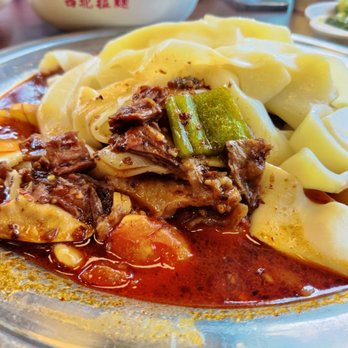 OK Noodle - Big plate beef with flat noodles - Noodles Near Me - Milpitas, California OK Noodle - Big plate beef with flat noodles - Noodles Near Me - Milpitas, California