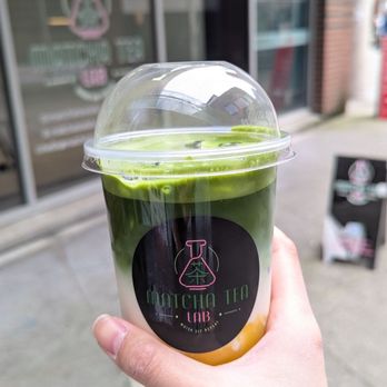 Matcha Tea Lab - Mango matcha with oat - Coffee & Tea Near Me - Burnaby, British Columbia Matcha Tea Lab - Mango matcha with oat - Coffee & Tea Near Me - Burnaby, British Columbia