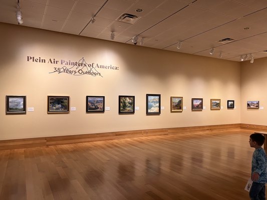 Photo of Booth Western Art Museum - Cartersville, GA, US. Plein Air Exhibit - Late 2022