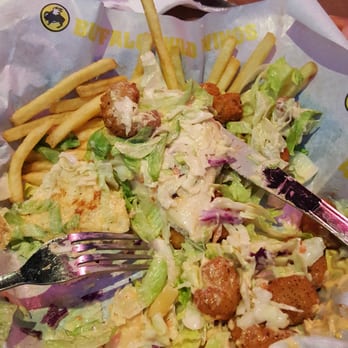 Buffalo Wild Wings - Shrimp, lettuce and bread....I mean po boy...yuck! - Chicken Wings Near Me - Fishers, Indiana Buffalo Wild Wings - Shrimp, lettuce and bread....I mean po boy...yuck! - Chicken Wings Near Me - Fishers, Indiana