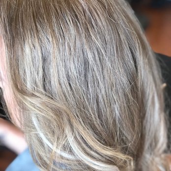 Renay @ Saluk Salon - After Extensions - blended in matching color with pops of pure silver for fun! - Hair Extensions Near Me - Snohomish, Washington Renay @ Saluk Salon - After Extensions - blended in matching color with pops of pure silver for fun! - Hair Extensions Near Me - Snohomish, Washington