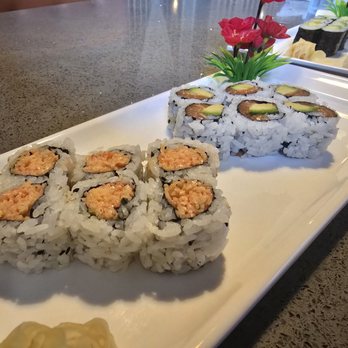 Suki Fusion - Spicy Kani and spicy salmon rolls - Asian Fusion Near Me - Pineville, North Carolina