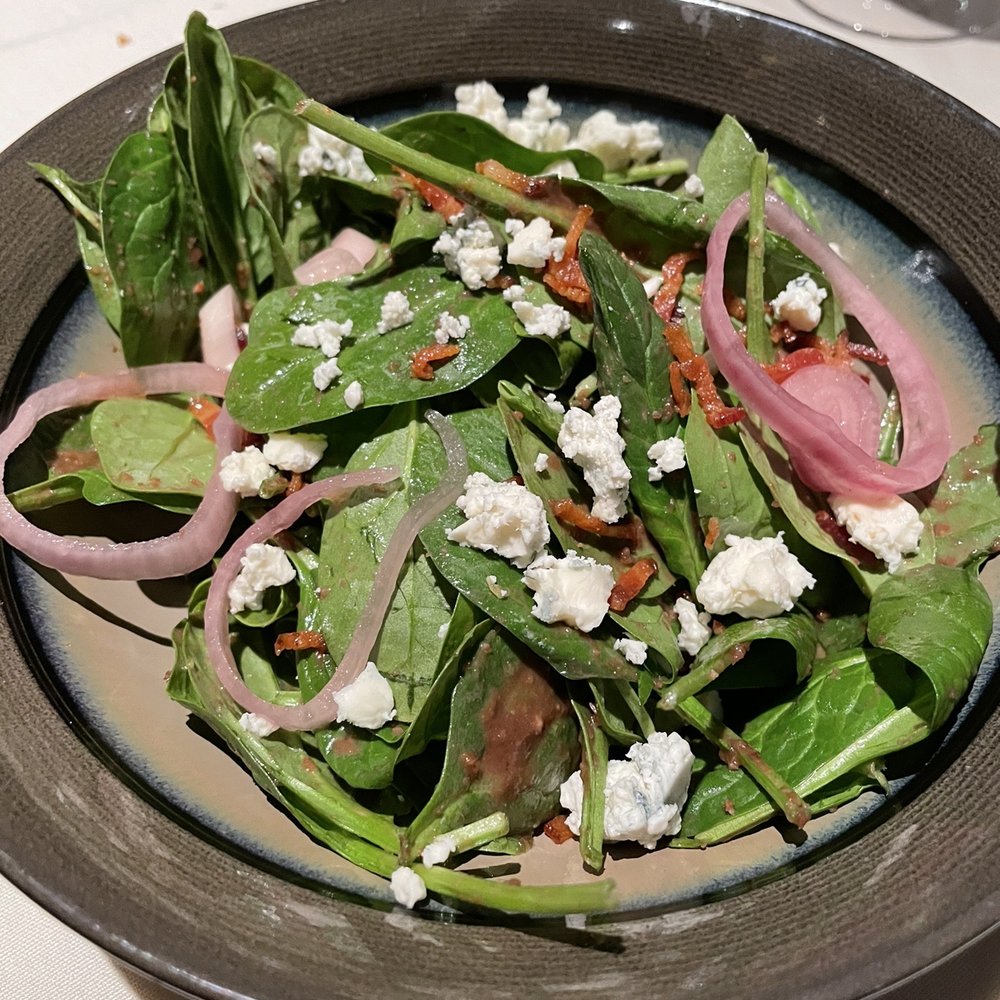 NoJa - Spinach Salad - New American Near Me - Mobile, Alabama NoJa - Spinach Salad - New American Near Me - Mobile, Alabama