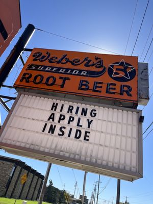 Weber's Superior Root Beer Drive-in by null