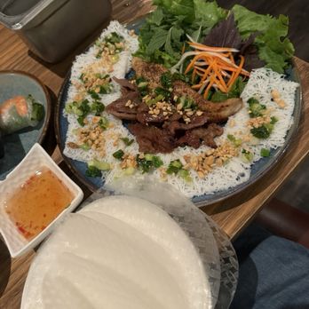 Que Viet - Grilled Sliced Pork Woven Vermicelli / Banh Hoi Thit Nuong - Vietnamese Near Me - San Francisco, California