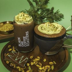 Black Oak Coffee Roasters - Pistachio Whip on a Decadent Mocha? Oh Yeah. Summer Drink Specials Are Here.