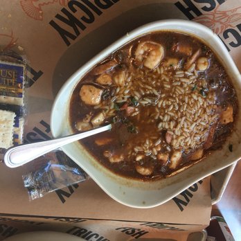 Tricky Fish - Kitchen Sink Gumbo - Seafood Near Me - Richardson, Texas Tricky Fish - Kitchen Sink Gumbo - Seafood Near Me - Richardson, Texas