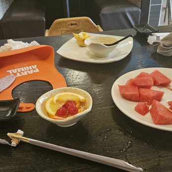 Eastern Paradise - They even catered to my grandson with his favorite! WATERMELON - Japanese Near Me - Rochester, New Hampshire