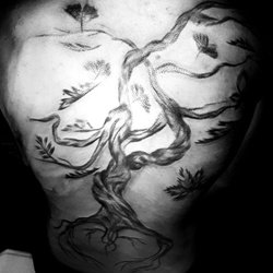24 Hour Tattoo & Piercing Maui - Tree of Life Custom Design German tree Leaves
