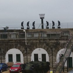 Nothe Fort - Aussen.