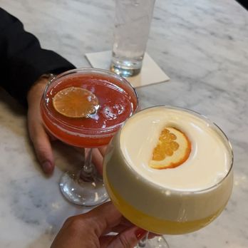 Avenue N Providence - Cocktails: The Last Straw (left) and The Influencer (right) - Bars Near Me - Providence, Rhode Island