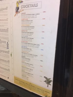 Menu photo 8 La Trini Barcelona, B