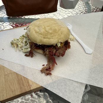 Big Creek General Store - Brisket sandwich with cheese and cilantro slaw. So good. - Convenience Stores Near Me - Big Creek, California Big Creek General Store - Brisket sandwich with cheese and cilantro slaw. So good. - Convenience Stores Near Me - Big Creek, California