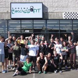 Eugene Crossfit - Saturday team workout group photo