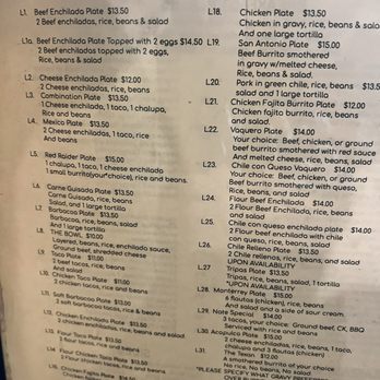 Nora’s Mexican Food - Menus - Mexican Near Me - Lubbock, Texas Nora’s Mexican Food - Menus - Mexican Near Me - Lubbock, Texas