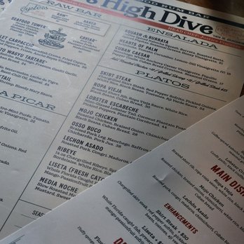 Otto’s High Dive - Cocktail Bars Near Me - Orlando, Florida