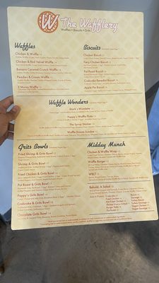 Menu photo 3 The Wafflery Charlotte, NC