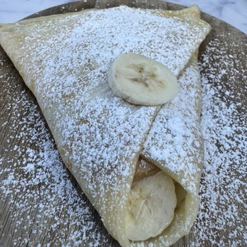 Olala Crepes - Banana and peanut butter crepe - Creperies Near Me - San Diego, California Olala Crepes - Banana and peanut butter crepe - Creperies Near Me - San Diego, California