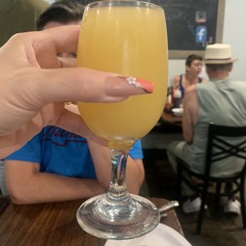 Inn On Coventry - Pineapple mimosa. Filled to the rim! - Diners Near Me - Cleveland, Ohio Inn On Coventry - Pineapple mimosa. Filled to the rim! - Diners Near Me - Cleveland, Ohio