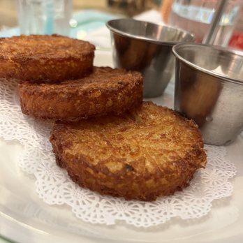 Sadelle's Coconut Grove - Crispy latkes - Breakfast & Brunch Near Me - Miami, Florida Sadelle's Coconut Grove - Crispy latkes - Breakfast & Brunch Near Me - Miami, Florida