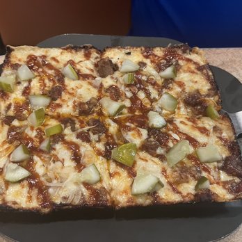 Buddy's Pizza - Slows bbq brisket pizza!! - Pizza Near Me - Detroit, Michigan