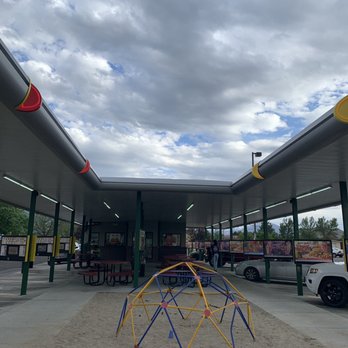 Sonic Drive-In - Little sand pit and playground. Brilliant! - Burgers Near Me - Spanish Fork, Utah Sonic Drive-In - Little sand pit and playground. Brilliant! - Burgers Near Me - Spanish Fork, Utah