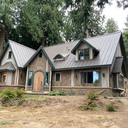 Mossy Roots Construction - Home after service (before paint)