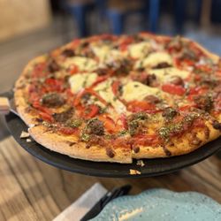 Sassy Tarts - Meatball Pizza pie