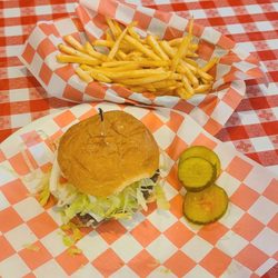 Callela's Pizza Pasta and Subs - Cheeseburger with French Fries