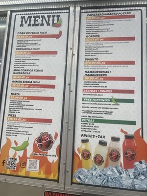 Menu photo 1 El Norteno Tacos Houston, TX