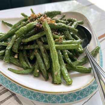 Dumpling Union - Green Stir-Fried String Beans - Dim Sum Near Me - San Francisco, California