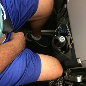 Frontier Airlines - 6'4" plenty of leg too  In row 2 - Airlines Near Me - Arlington, Virginia