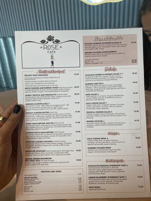 Menu photo 8 Rose Cafe & Restaurant Sunny Isles Beach, FL