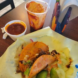 The quesabirria is the best in town ! Tried 4 different locations in bullhead but this wins hands down. The quesabirria is the best in town ! Tried 4 different locations in bullhead but this wins hands down.