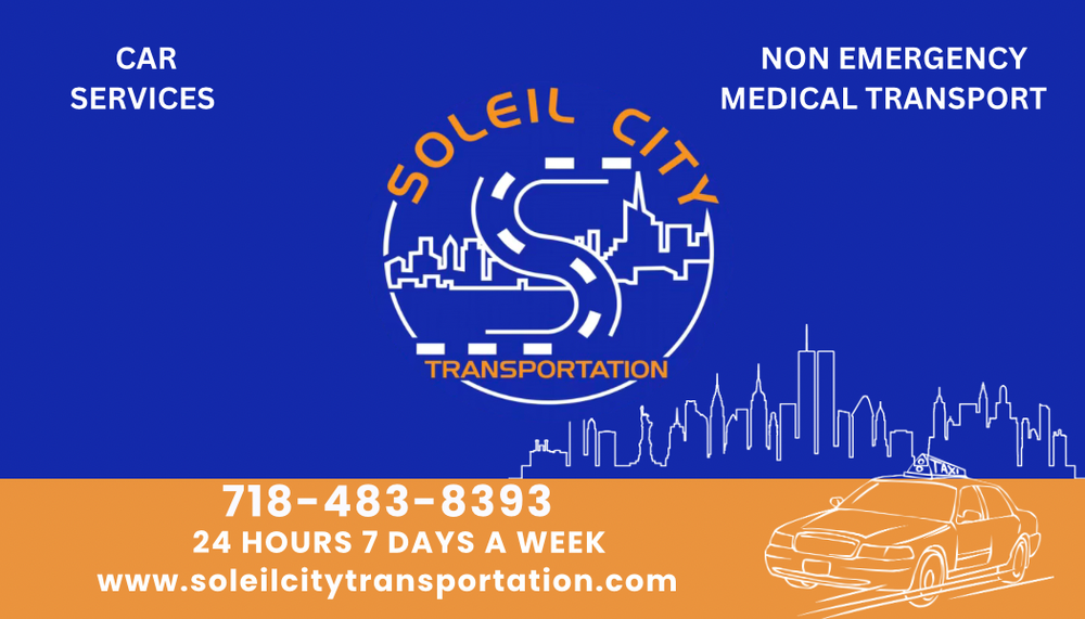 SOLEIL CITY TRANSPORTATION Updated June 2024 549 E 138th St, Bronx, New York Medical