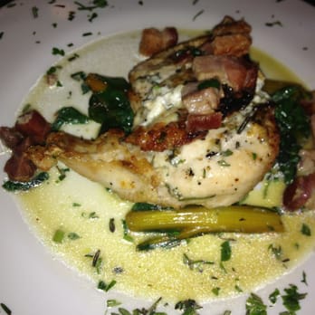 The Marshal - Goat cheese and herb stuffed chicken breast is a must try! - Breakfast & Brunch Near Me - New York, New York