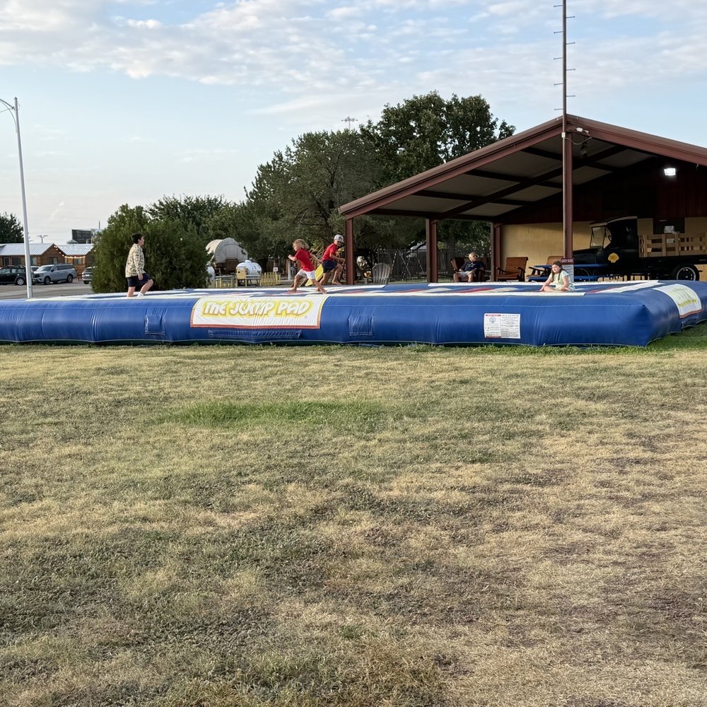 Big Texan RV Ranch - Bounce pad - RV Parks Near Me - Amarillo, Texas