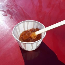 Proulx Sugar Bush & Berry Farm - Taffy on snow