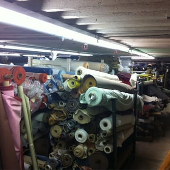Textile Discount Outlet - 3 rooms of fabric in the basement...this place never ends! - Fabric Stores Near Me - Chicago, Illinois