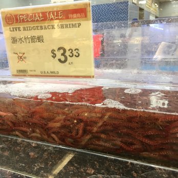 99 Ranch Market - Ridgeback shrimp $3.33/lb - Seafood Markets Near Me - Alhambra, California