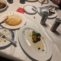 What was left over What was left over