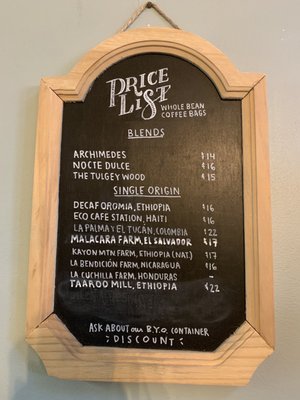 Menu photo 7 Penstock Coffee Roasters Highland Park, NJ