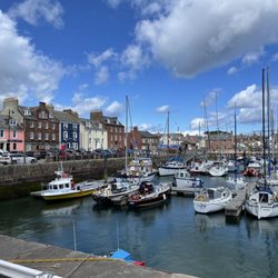 The Old Boatyard Restaurant - The view