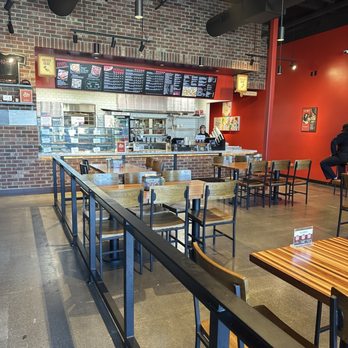 Slice House by Tony Gemignani - Inside seating - Italian Near Me - Palmdale, California Slice House by Tony Gemignani - Inside seating - Italian Near Me - Palmdale, California