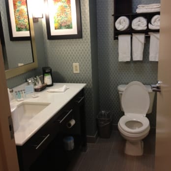 Hampton Inn Clinton - Bathroom newly redone and very clean. - Hotels Near Me - Clinton, New Jersey Hampton Inn Clinton - Bathroom newly redone and very clean. - Hotels Near Me - Clinton, New Jersey