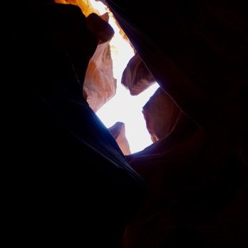 Taadidiin Tours - Why it's called Canyon X... there are spots where you look to the canyon walls and see this. - Walking Tours Near Me - Page, Arizona Taadidiin Tours - Why it's called Canyon X... there are spots where you look to the canyon walls and see this. - Walking Tours Near Me - Page, Arizona