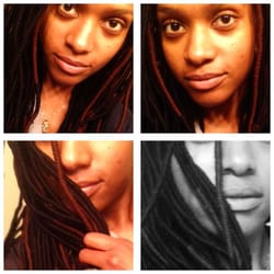 Hair To Go Natural - My Yarn Locs done by Sophia :)::):):):)!!! I love them thank you Hair To go Salon:)