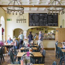West Dean Gardens - The Gardens Restaurant, inside the Visitor's Centre