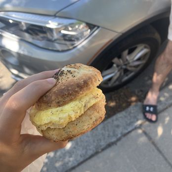 3 Little Figs - Pepper biscuit and egg sandwich - Coffee & Tea Near Me - Somerville, Massachusetts 3 Little Figs - Pepper biscuit and egg sandwich - Coffee & Tea Near Me - Somerville, Massachusetts